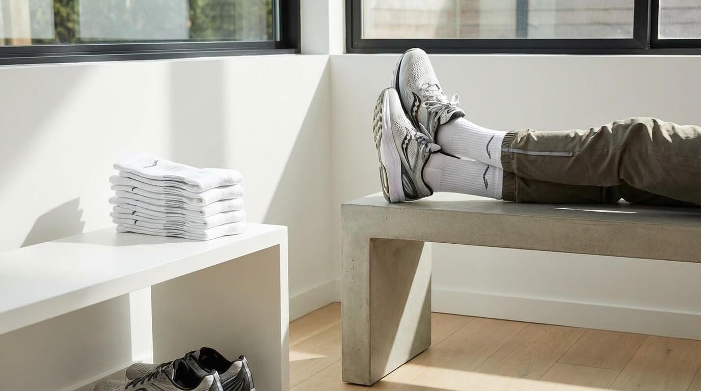 Cómo se comportan en el día a día los 6 calcetines Saucony Rundry (43-46) por 9,84 €