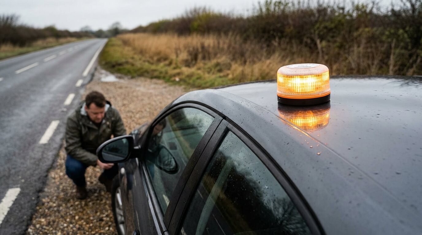 Baliza V16 geolocalizada y homologada por la DGT: dos modelos por 18,27 €