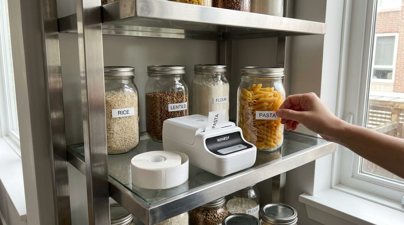 La impresora de etiquetas NIIMBOT D110 baja a 11,99€: así es usarla a diario