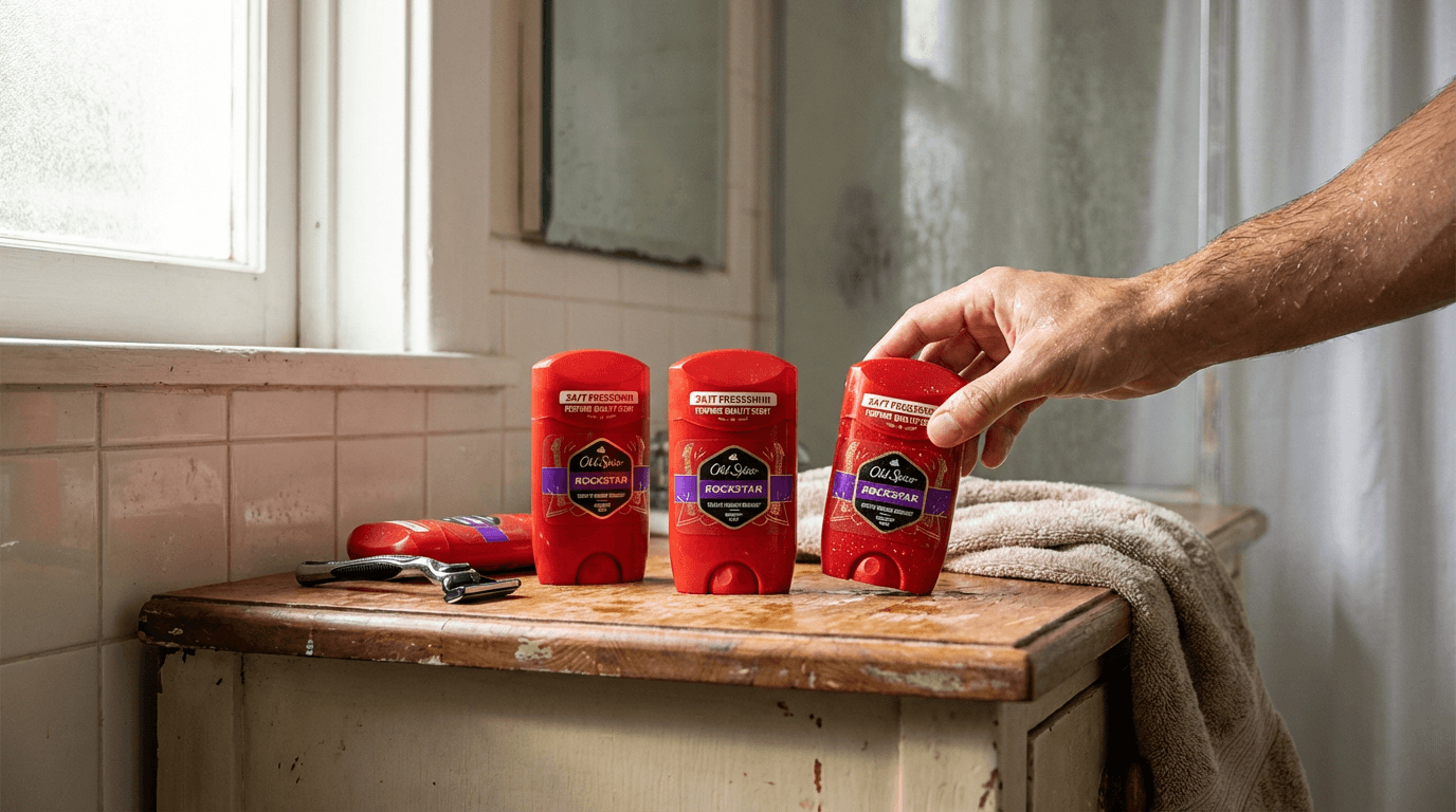 Old Spice Rockstar en barra (pack 4×50 ml) baja un 36%: así rinde el fresco 24 horas