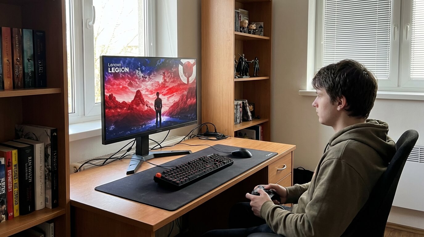 Lenovo Legion R24s: un monitor Full HD de 144 Hz que baja a 75€ en esta oferta