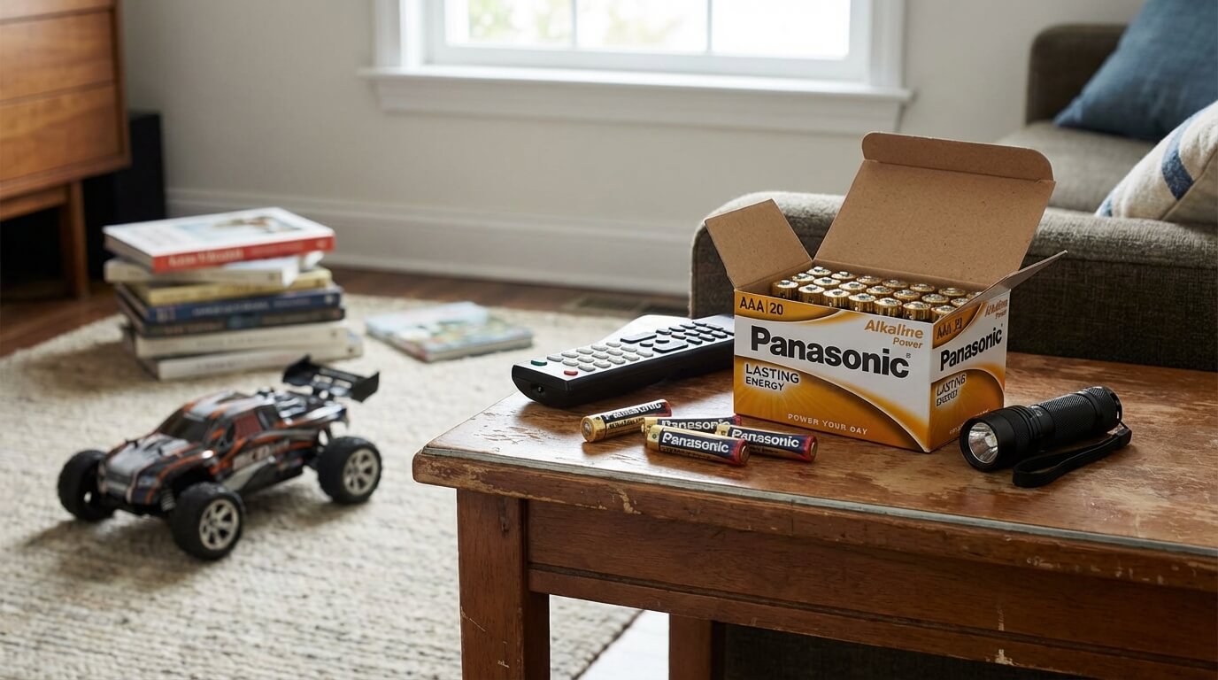 El error de comprar pilas AAA sin mirar la caducidad: las Panasonic (20) están a 6,59€